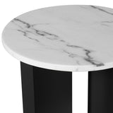 Stories Side Table White