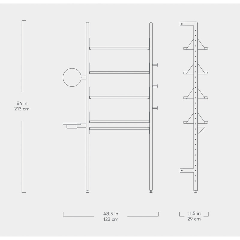 Branch Modular Shelving - 1 Unit