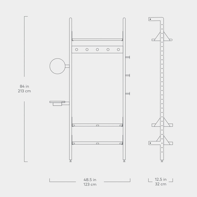 Branch Modular Shelving - 1 Unit