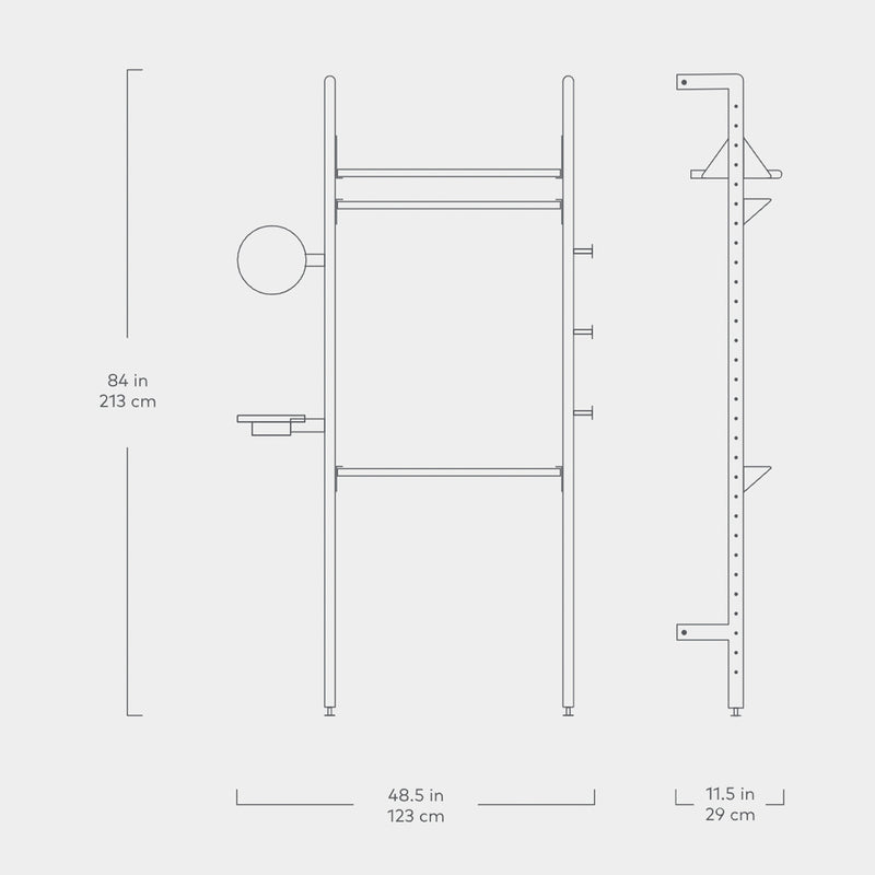 Branch Modular Shelving - 1 Unit