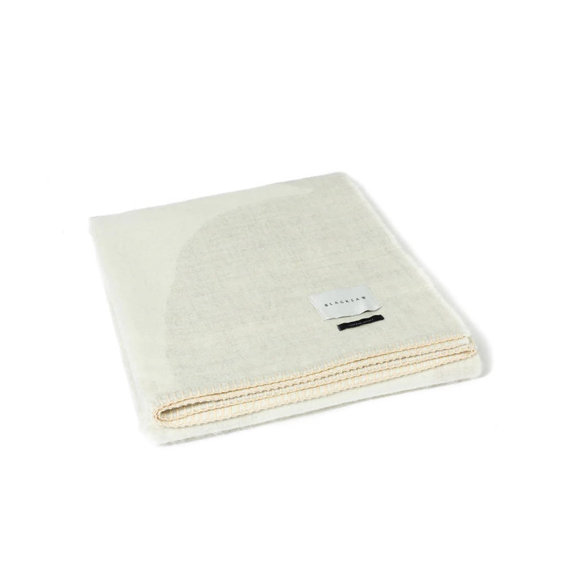 Elder Reversible Throw - Shoji/Ivory