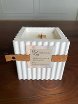 Ex Oh Statement Collection 4x4 Candle - Ambrosia/Cloud