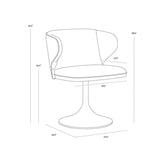 Simone Swivel Dining Chair