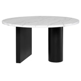 Stories Dining Table Round White