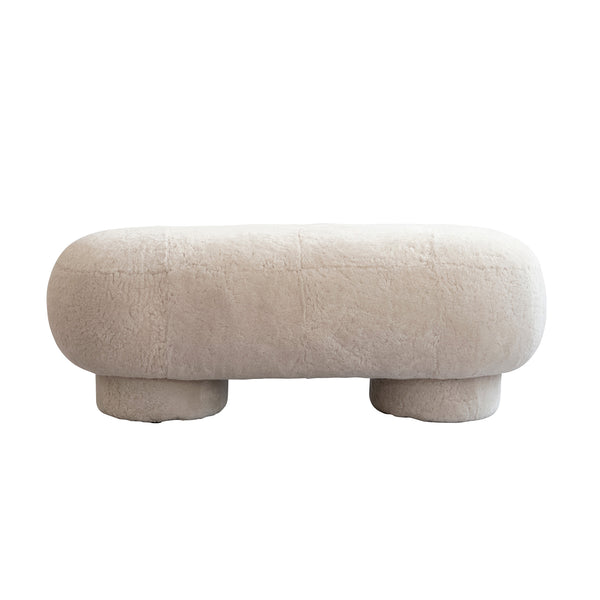 Big Foot Bench - Sheepskins