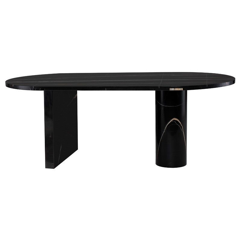 Stories Dining Table Black Marble