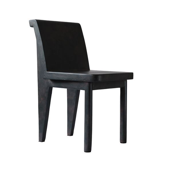 Brutus Slim Dining Chair - Concrete