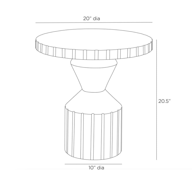 Calypso End Table