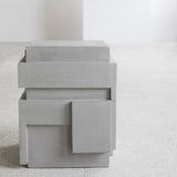 Concrete Pawn Side Table