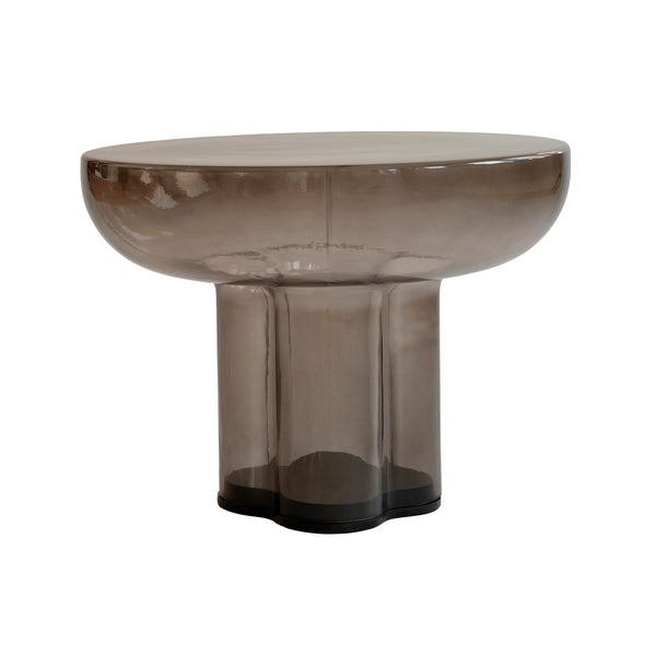 Crown Table - Low - Smoked Glass