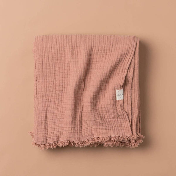 Enes Throw | Blush