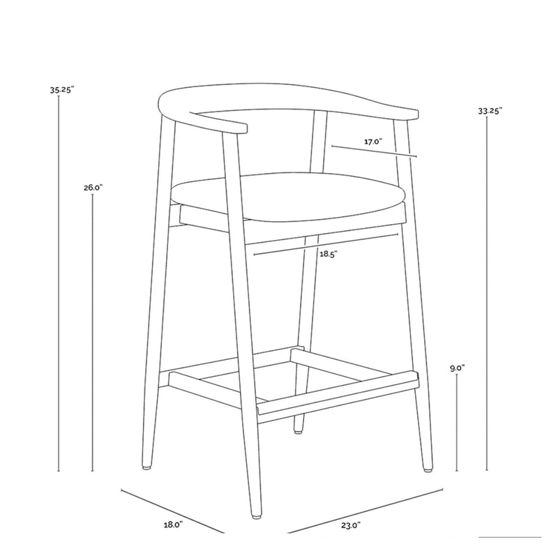 Jeremy Counter Stool