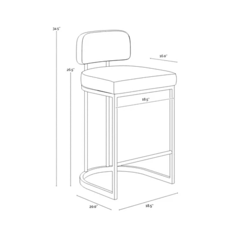 Larissa Bar/Counter Stool