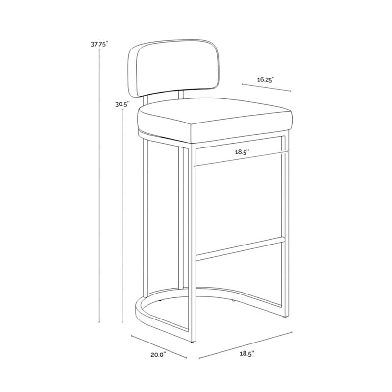 Larissa Bar/Counter Stool