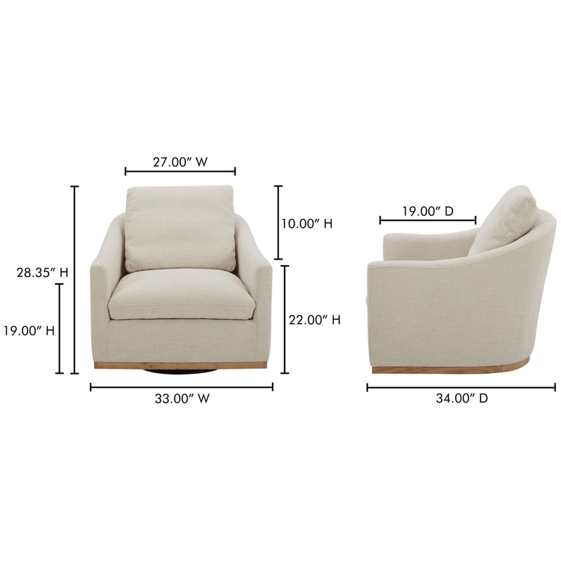 Linden Swivel Chair