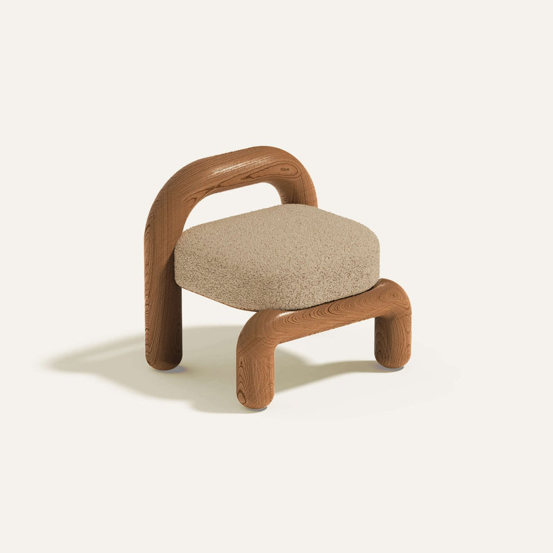 Lithic Lounge Chair - Maha Alavi Studio