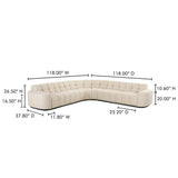 Roman L-Shaped Sectional