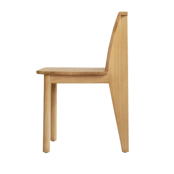 Brutus Slim Dining Chair - Natural Oak