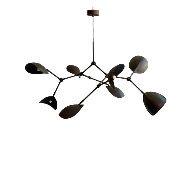 Stingray Chandelier - Burned Black (5M)