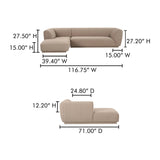 Zandro Sectional - Left