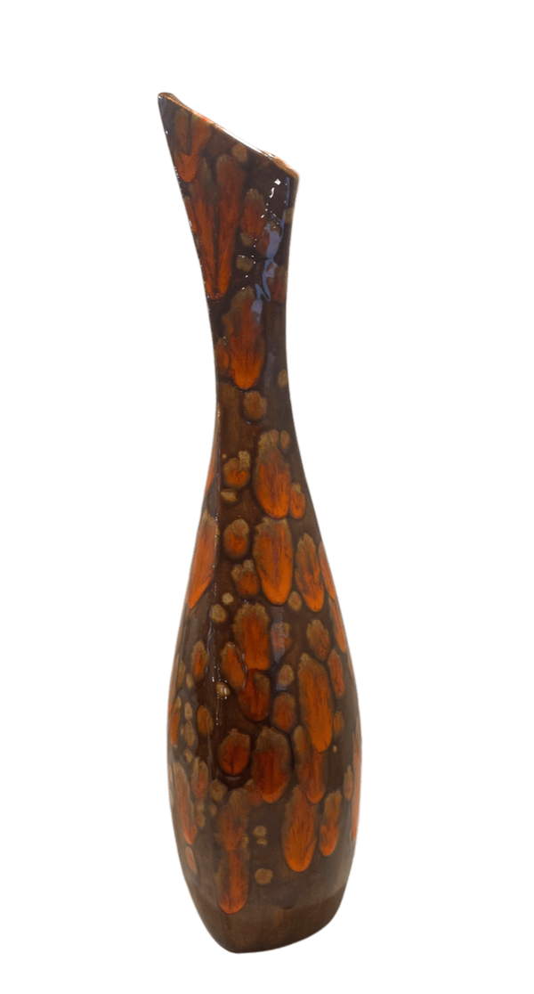 Tall Groove Vase