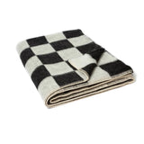 Crosby Heirloom Blanket - Black/Ivory