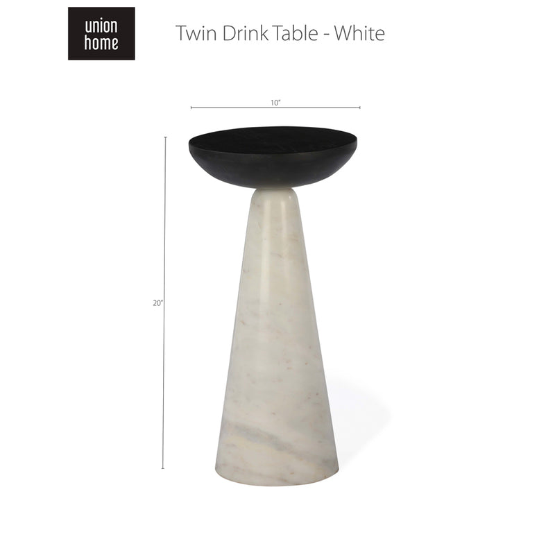 Marble Drink Table